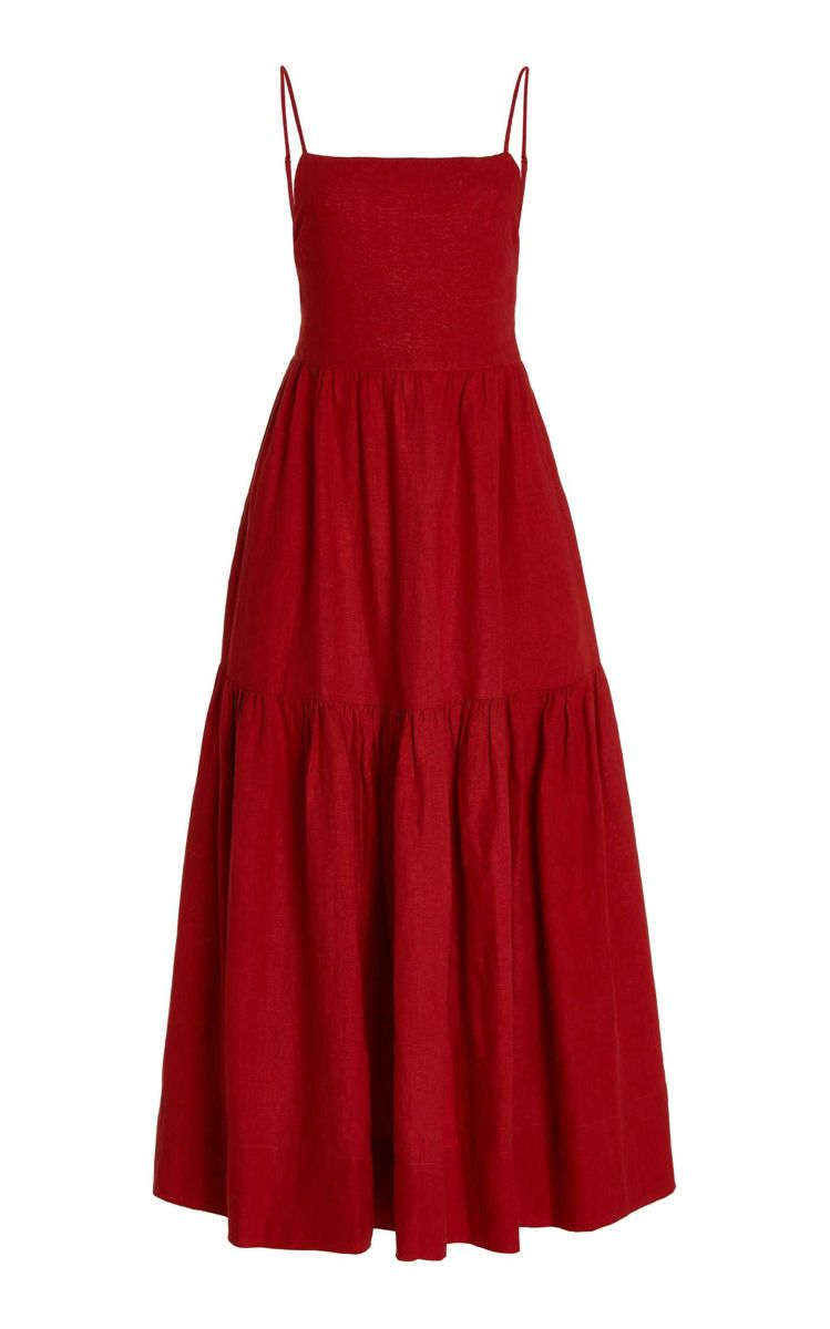 Red Maxi Dress